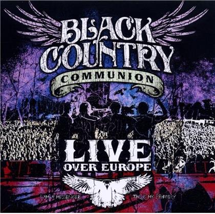 Black Country Communion (Glenn Hughes/Joe Bonamassa/Jason Bonham/Derek Sherinian) - Live Over Europe (2 CDs)