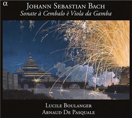 Lucile Boulanger & Johann Sebastian Bach (1685-1750) - Sonate Fuer Cembalo Obbligato