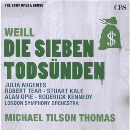 Tilson Thomas Michael / Migenes Julia / & Kurt Weill (1900-1950) - Seven Deadly Sins / Threepenny Opera