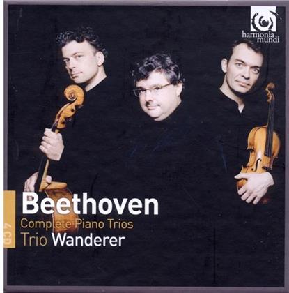 Wanderer Trio & Ludwig van Beethoven (1770-1827) - Trio Fuer Klavier Op1/1-3, Op1 (4 CDs)