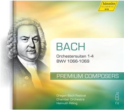 Oregon Bach Festival Chamber Orchestra & Johann Sebastian Bach (1685-1750) - Orchestral Suites 1-4 Bwv 1066 (2 CDs)