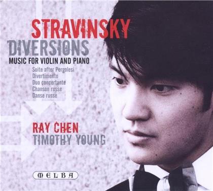 Chen Ray / Young Timothy & Igor Strawinsky (1882-1971) - Diversions - Music For Violin & Piano