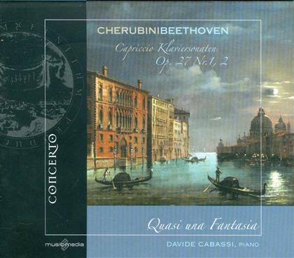 Davide Cabassi & Beethoven / Cherubini - Quasi Una Fantsia / Piano Sonatas /Capr.