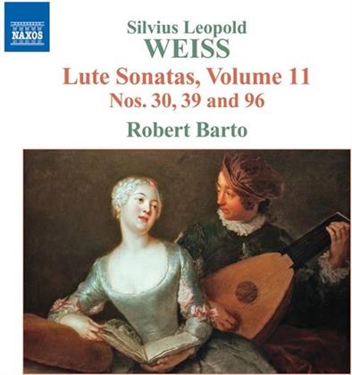 Silvius Leopold Weiss (1686-1750) & Robert Barto - Lautensonaten Vol. 11 - 30, 39, 96