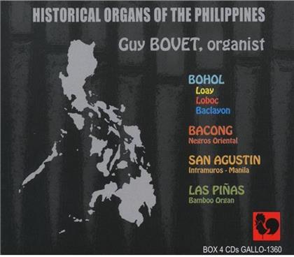 Guy Bovet & Bovet / Cabanilles / Blasco De Nebra - Historical Organs Of The Philippines (4 CDs)