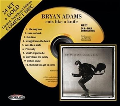 Bryan Adams - Cuts Like A Knife - Audio Fidelity Gold CD