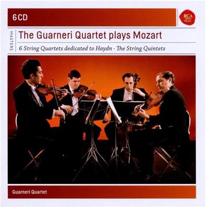 Guarneri Quartet & Wolfgang Amadeus Mozart (1756-1791) - Guarneri Quartet Plays Mozart (6 CDs)