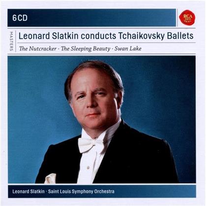 Leonard Slatkin & Peter Iljitsch Tschaikowsky (1840-1893) - Slatkin Conducts Tschaikowsky (6 CDs)