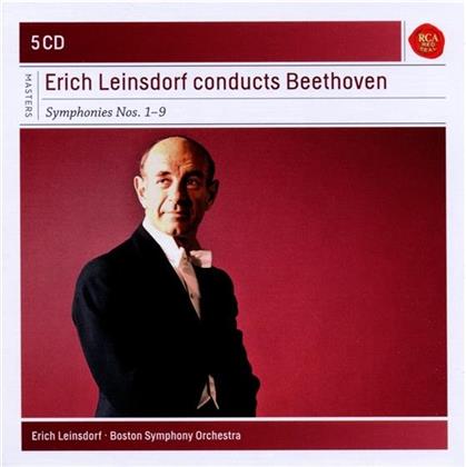 Erich Leinsdorf & Ludwig van Beethoven (1770-1827) - Erich Leinsdorf Conducts Beethoven (5 CDs)