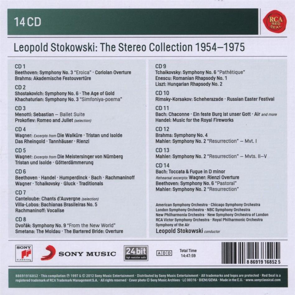 Amazon.co.jp: Leopold Stokowski Stereo Collection: ミュージック