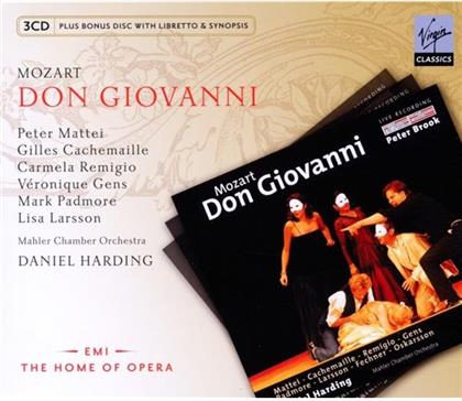Harding / Mattei / Gens / Remigio & Wolfgang Amadeus Mozart (1756-1791) - Don Giovanni (4 CDs)