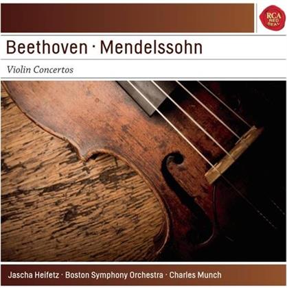 Jascha Heifetz & Beethoven Ludwig Van / Mendelssohn Felix - Violin Concertos