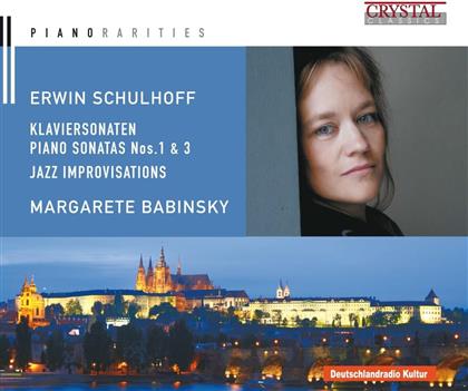 Margarete Babinsky & Erwin Schulhoff (1894-1942) - Klaviersonaten Nos. 1 & 3. Jazz Impr.