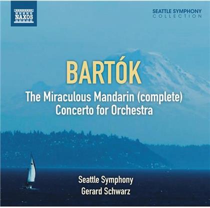Schwarz Gerard / Seattle Symphony & Béla Bartók (1881-1945) - Miraculous Mandarin / Concerto For Orch.