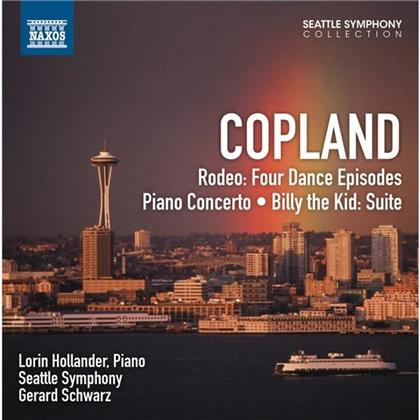 Schwarz Gerard / Seattle Symphony & Aaron Copland (1900-1990) - Rodeo / Piano Concerto /Billy The Kid S.