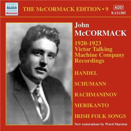 John McCormack & --- - Mccormack Edition 9 - 1920-1923