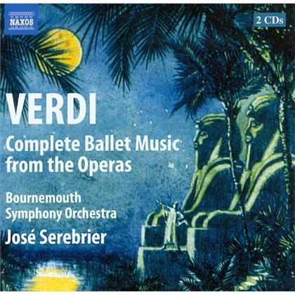 Serebrier Jose / Bournemouth So & Giuseppe Verdi (1813-1901) - Complete Ballet Music From The Operas (2 CDs)