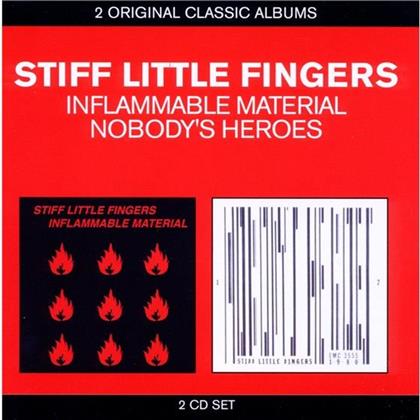 Stiff Little Fingers - Inflammable Material / Nobody's Heroes (2 CDs)