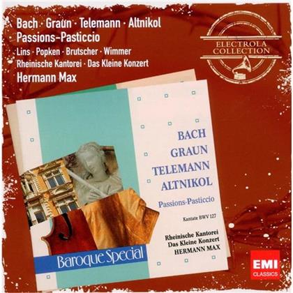 Max / Rheinische Kantorei & Bach / Graun / Telemann / Altnikol - Passions-Pasticcio (2 CDs)