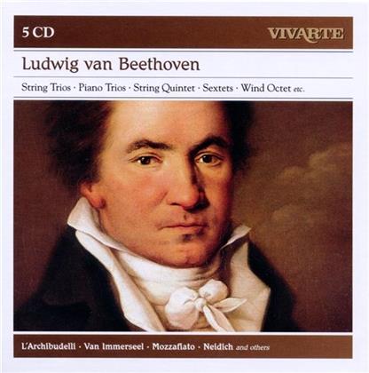 L'Archibudelli & Ludwig van Beethoven (1770-1827) - String Trios; Piano Trios; Quintets (5 CDs)