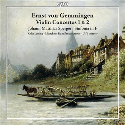 Lessing Kolja / Nünchner Rundfunk & Gemmingen Ernst Von - Konzert Fuer Violine Nr1, Nr2