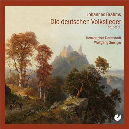 Seelinger Wolfgang/Konzertchor Darmstadt & Johannes Brahms (1833-1897) - Deutschen Volkslieder (Versione Rimasterizzata)