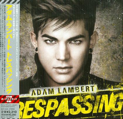 Adam Lambert (Queen/American Idol) - Trespassing - + Bonus (Japan Edition)