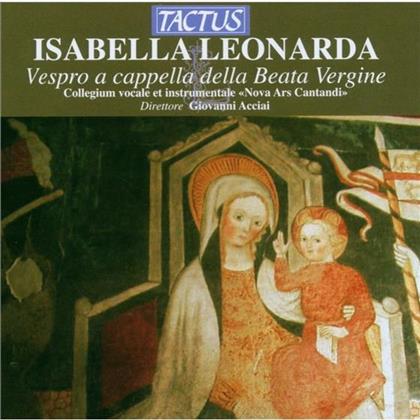 Acciai Giovanni / Nova Ars Cantandi & Isabella Leonarda - Vespro A Cappella Della Beate Vergine