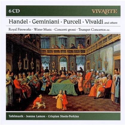 Lamon Jeanne / Tafelmusik & Handel / Geminiani / Purcell / Vivaldi - Barockmusik (6 CD)