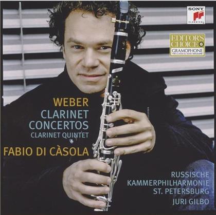 Fabio Di Casola & Carl Maria von Weber (1786-1826) - Concertos For Clarinet