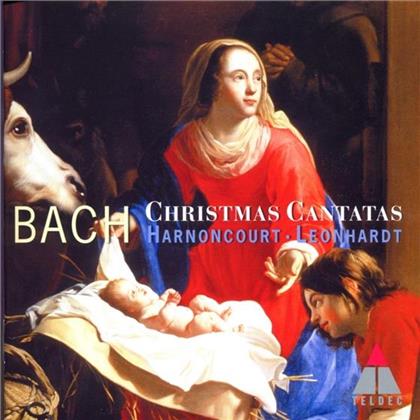 Harnoncourt Nikolaus / Leonhardt /Cmw/Lc & Johann Sebastian Bach (1685-1750) - Christmas Cantatas (3 CDs)