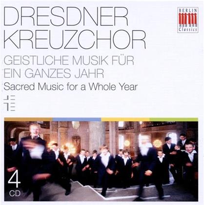 Dresdner Kreuzchor - Geistliche Musik Fuer Ein Ganz (4 CD)