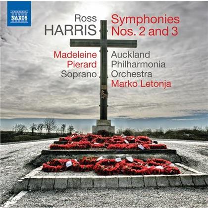 Madeleine Pierard & Harris - Sinfonien Nr 2 & 3