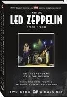 Led Zeppelin - Inside Led Zeppelin 1968-1980 (2 DVDs + Buch)