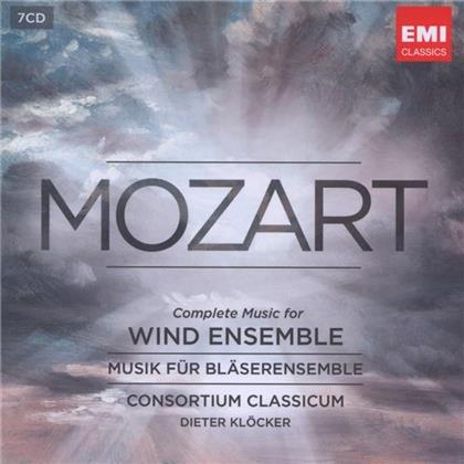 Consortium Classicum Kloecker & Wolfgang Amadeus Mozart (1756-1791) - Musik Fuer Blaeserensemble (7 CDs)