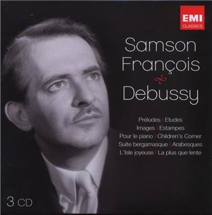 Samson François & Claude Debussy (1862-1918) - Debussy Recordings (3 CDs)