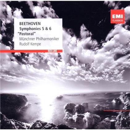 Kempe Rudolf / Münchner Philharmoniker & Ludwig van Beethoven (1770-1827) - Sinfonien 5 & 6