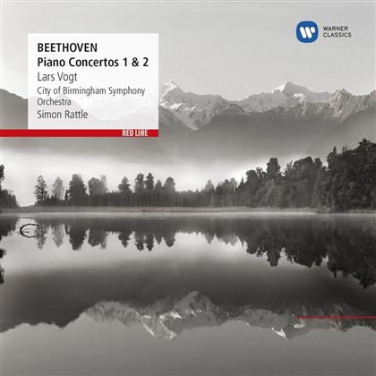 Vogt / Rattle / Cbso & Ludwig van Beethoven (1770-1827) - Klavierkonzerte 1 & 2