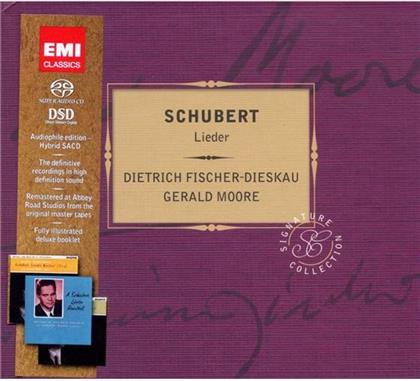 Fischer-Dieskau Dietrich / Moore Gerald & Franz Schubert (1797-1828) - Lieder (4 CDs)