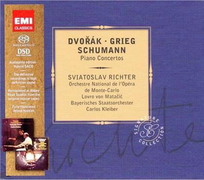 Antonin Dvorák (1841-1904), Edvard Grieg (1843-1907), Robert Schumann (1810-1856), Carlos Kleiber, Lovro von Matacic, … - Klavierkonzerte (2 Hybrid SACDs)