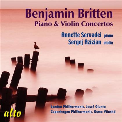 Servadei / Azizian / London Po / & Benjamin Britten (1913-1976) - Piano & Violin Concertos