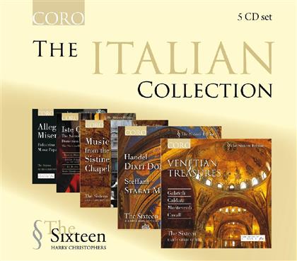 Christophers Harry / The Sixteen/ & Scarlatti / Allegri / Händel / - The Italian Collection (5 CDs)