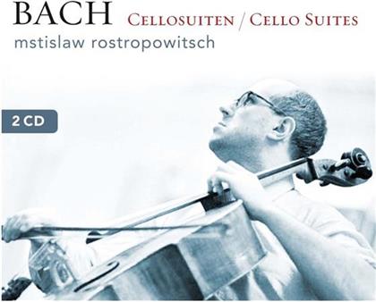 Mstislav Rostropovitsch & Johann Sebastian Bach (1685-1750) - Suite Fuer Cello Bwv1007, Bwv1 (2 CDs)