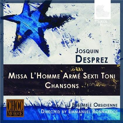 Ronnardot Emmanuel / Obsidienne Ensemble & Josquin Desprez (1440-1521) - Missa L'homme Arme Sexti Toni - Chansons