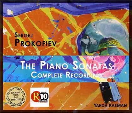 Yakov Kasman & Serge Prokofieff (1891-1953) - Sonate Fuer Klavier Nr1 Op1 Nr (3 CDs)