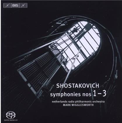 Wigglesworth Mark / Netherlands Rpo & Dimitri Schostakowitsch (1906-1975) - Sinfonien Nr 1-3