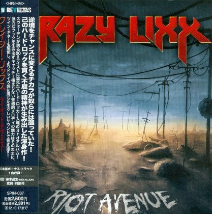 Crazy Lixx - Riot Avenue - + Bonus (Japan Edition)