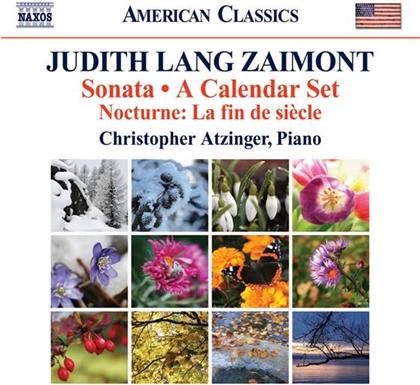 Christopher Atzinger & Zaimont Judith Lang - Sonata / Calendar Set - Klavierwerke