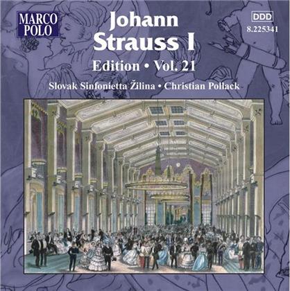 Pollack Christian / Slovak Sinfonietta & Johann Strauss I (1804-1849) (Vater) - Edition Volume 21