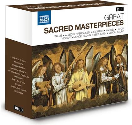 --- & --- - Great Sacred Masterpieces - (Naxos) (10 CDs)